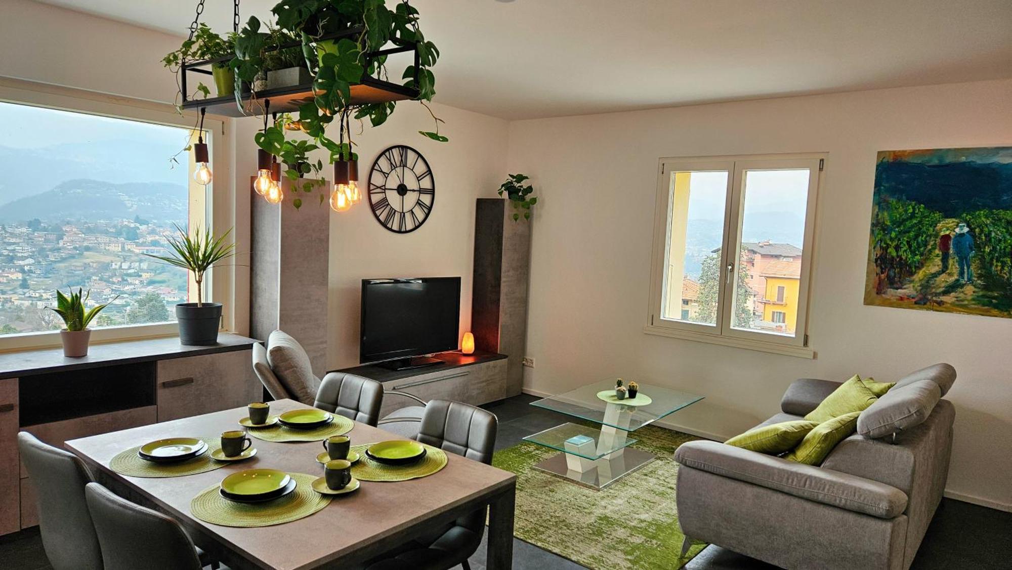 Bellavista Apartment With Free Parking Lugano Luaran gambar